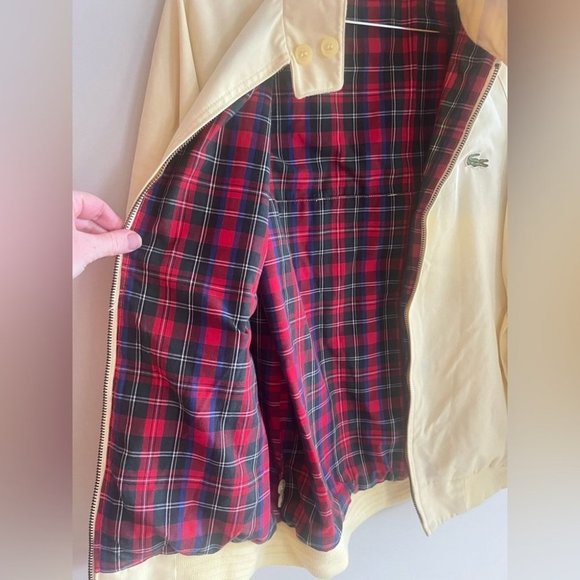 Vintage Men’s Lacoste Izod 1980’s Yellow Jacket - Picture 4 of 7